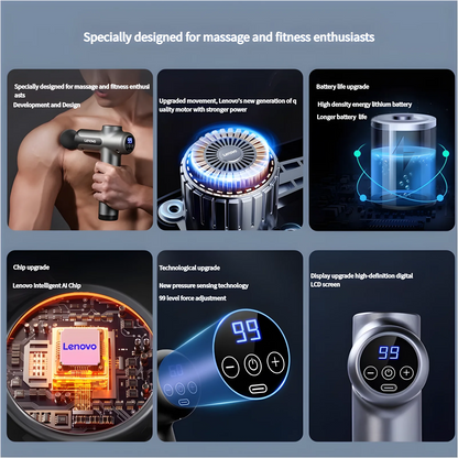 Lenovo Smart Fascia Massage Gun