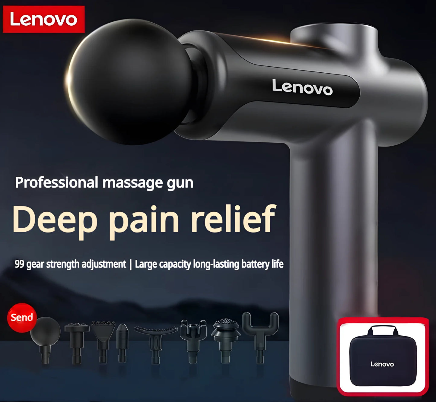 Lenovo Smart Fascia Massage Gun